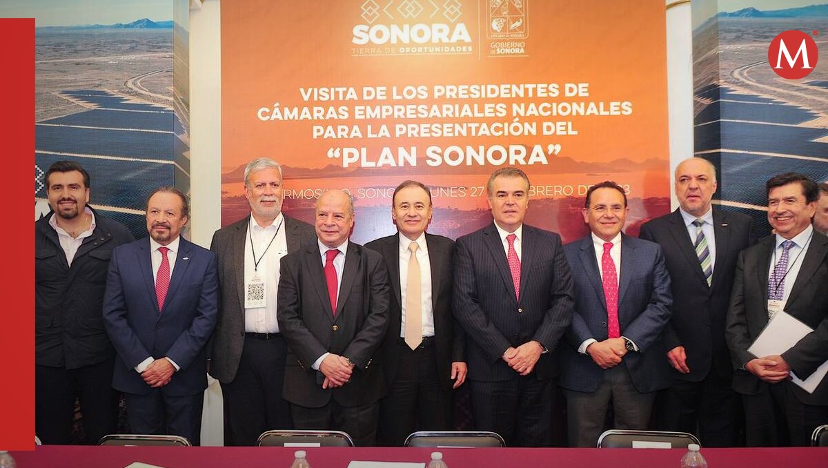 Visita de los presidentes de cámaras empresariales para la presentación del Pan Sonora. | Especial
