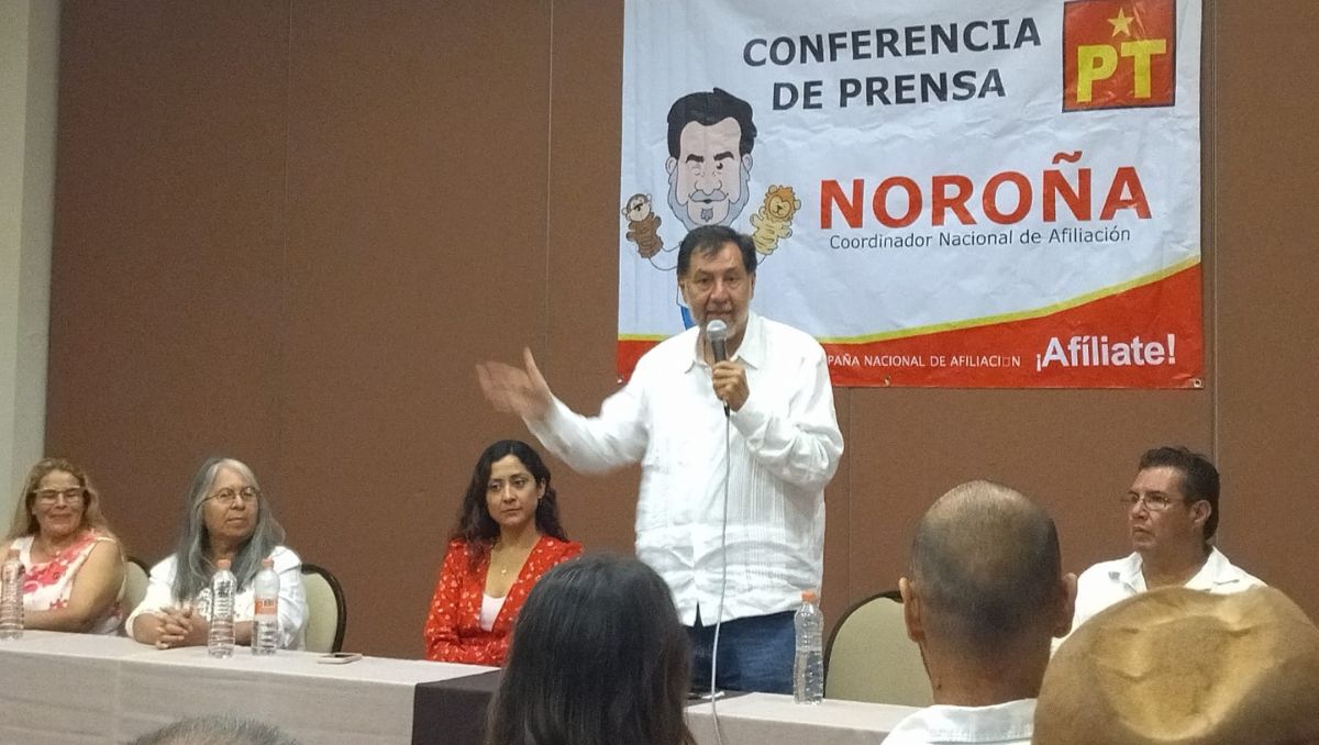 El aspirante habló sobre la división que se dio en la pasada elección, cuando el Partido del Trabajo postuló a Ricardo Mejía Berdeja.