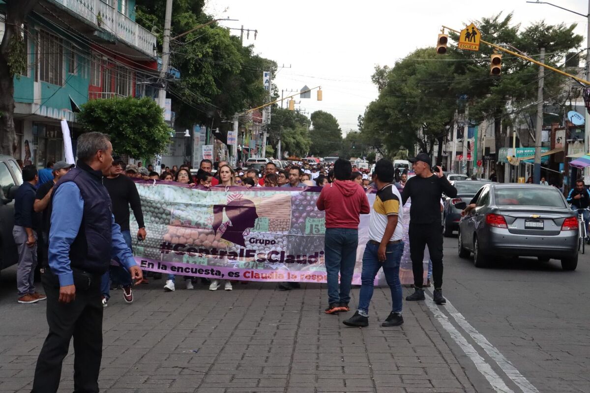 Comerciantes apoyan a Claudia Sheinbaum