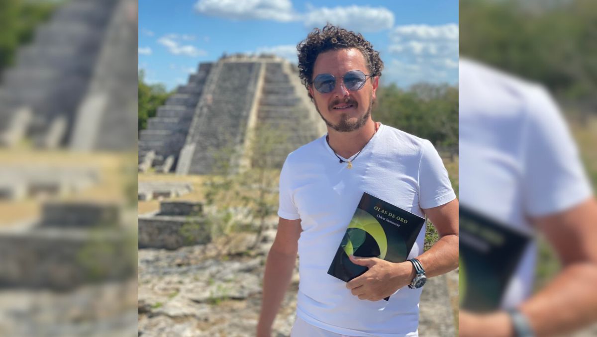 El escritor Oskar Santoscoy es originario de la Ciudad de México. (Facebook)