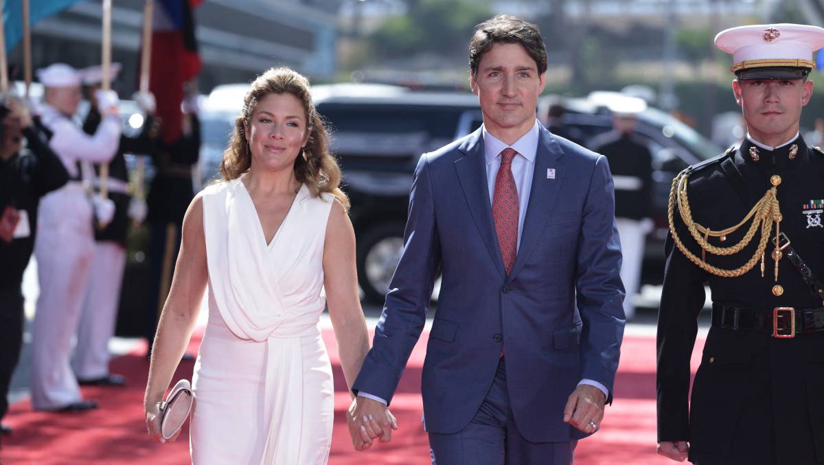 Justin Trudeau y Sophie Grégoire estuvieron casados por 18 años. (AFP).