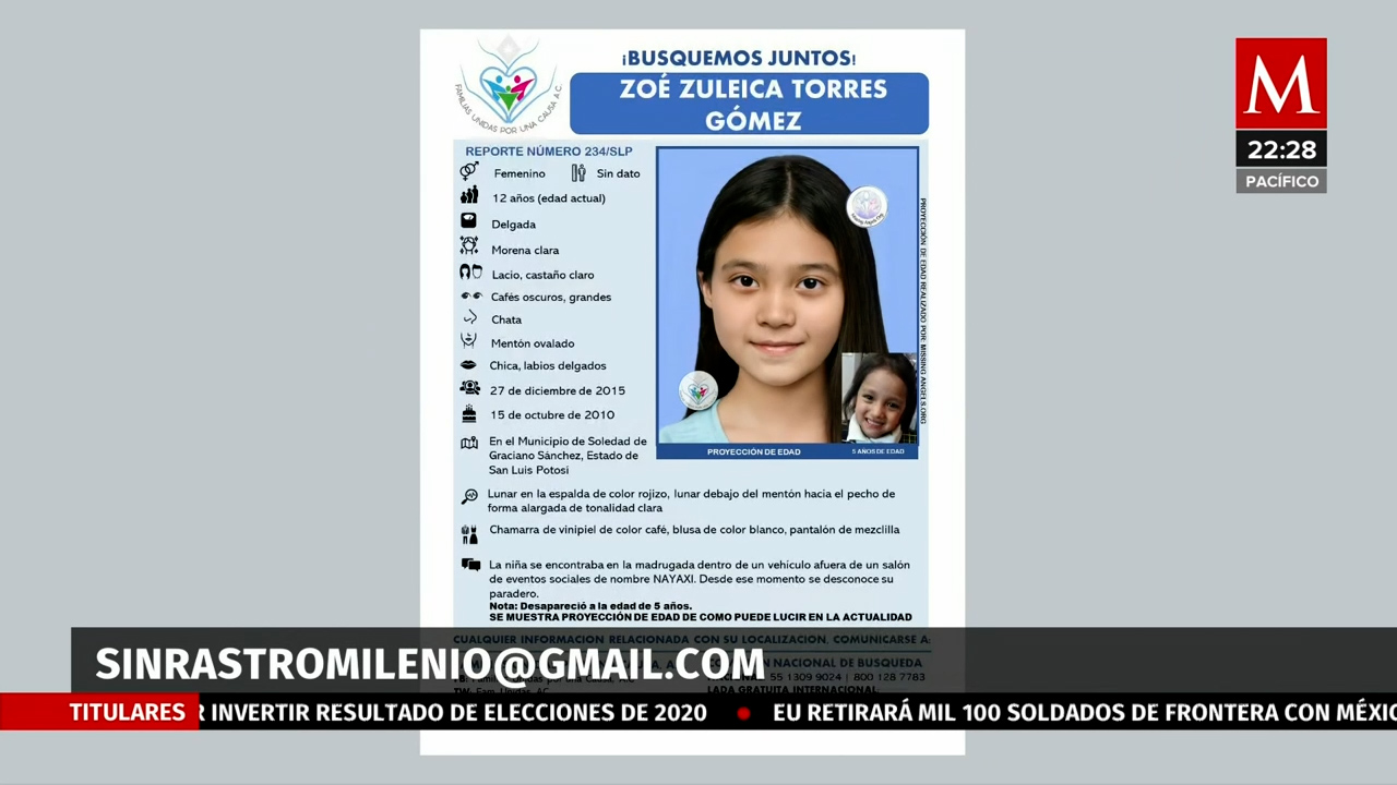 Misterio en San Luis Potosí: La impactante desaparición de Zuleika Torres Gómez