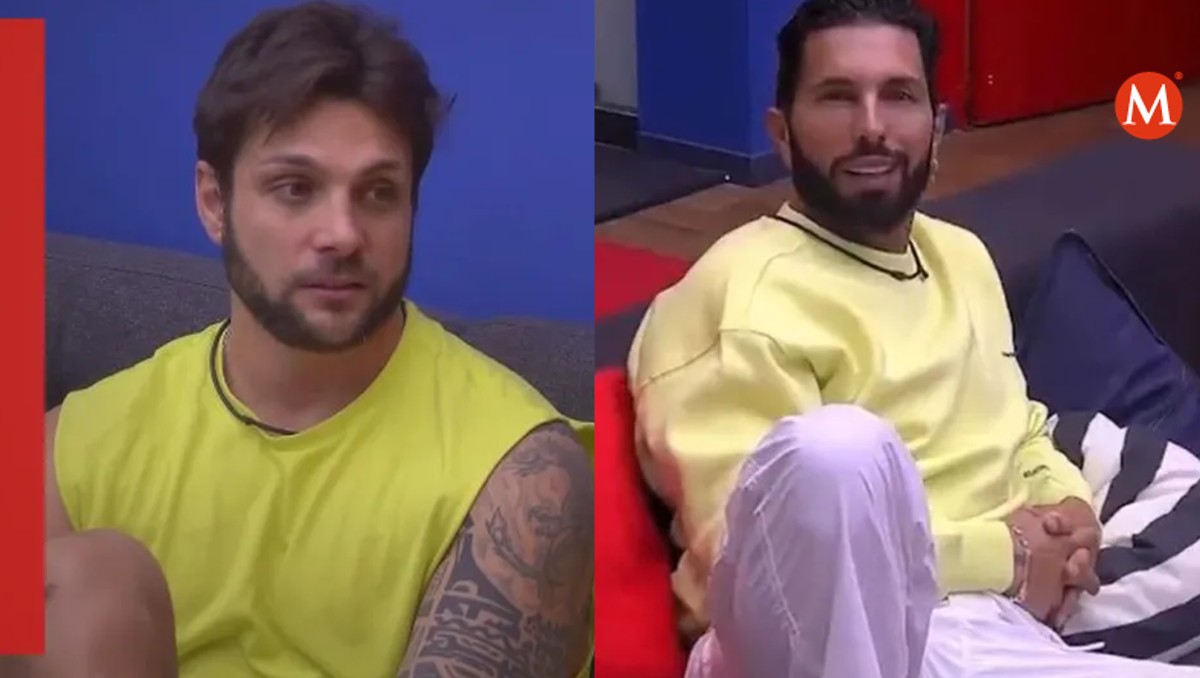 Nicola Porcella platica con Poncho De Nigris sobre Tamaulipas. (Especial)