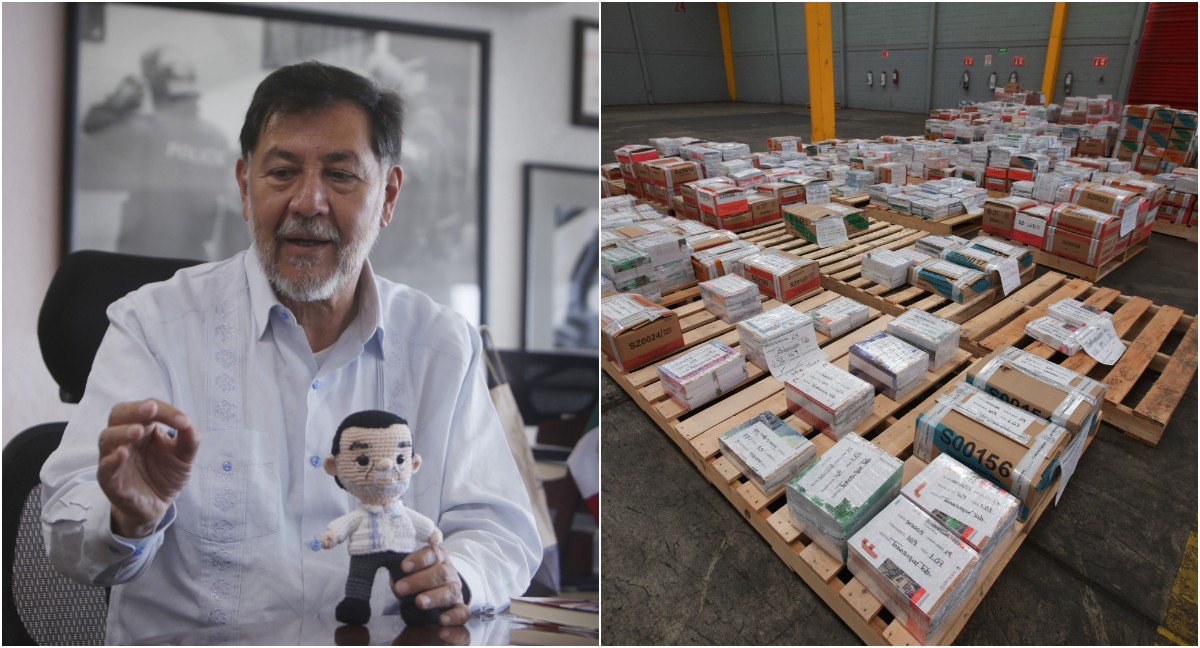 Noroña rechaza freno a reparto de libros de texto gratuito: "hipocritas perversos". | Ariana Pérez y Omar Franco