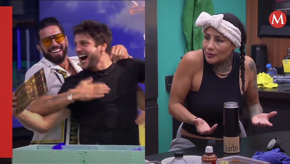 Poncho de Nigris encara a la Barby Juárez por enojarse al perder ante Nicola