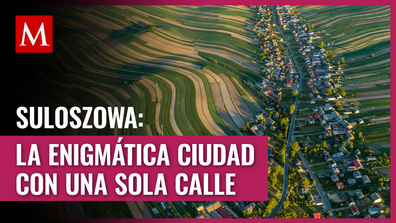 Suloszowa la enigmática ciudad en Polonia tiene una sola calle en línea recta