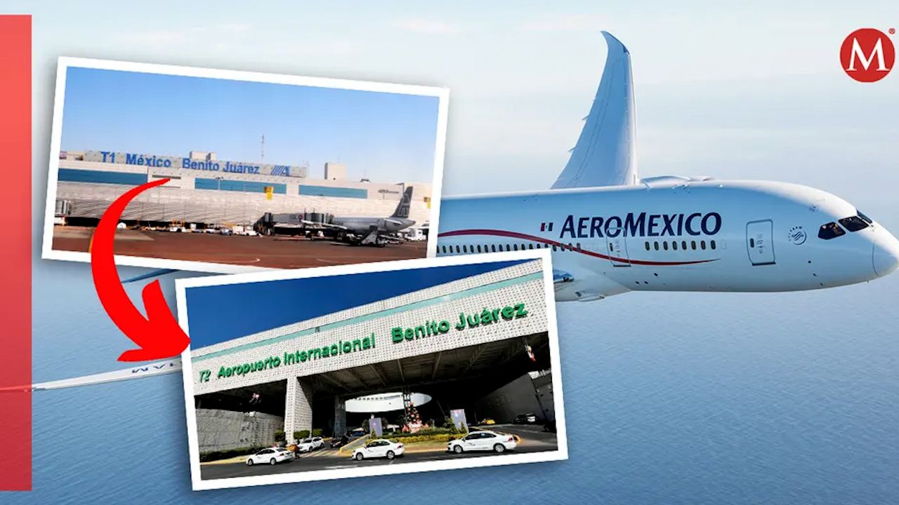 Aeroméxico dejará de operar en la Terminal 1 del AICM; moverá sus vuelos a la Terminal 2