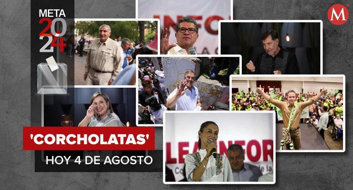 Corcholatas de Morena 4 de agosto. | Jesús Quintanar, Ariel Ojeda, Jorge Carballo, Ariana Pérez, Octavio Hoyos y Jorge González.