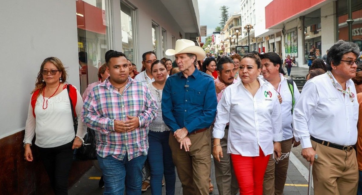 Enrique de la Madrid tuvo actividades en el estado de Veracruz. | Twitter