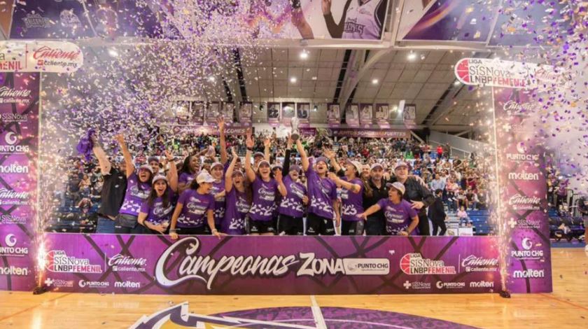 Fuerza Regia Femenil es campeón de Zona y jugará por título de LNBP