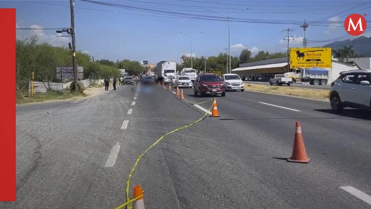 Muere hombre atropellado en la Carretera Nacional. Foto:  Leyda Estrada