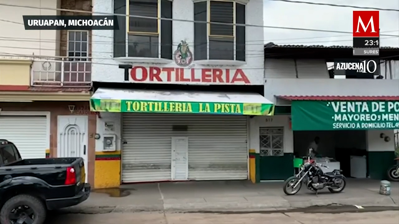 Protesta en Uruapan, Michoacán: Tortilleros cierran 400 locales por extorsiones