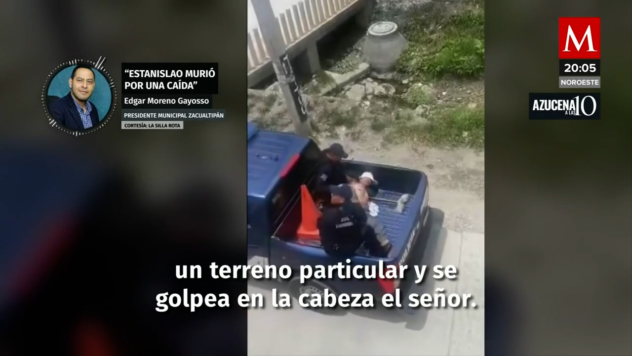 Verdad revelada: Estanislao no murió por golpes policiales, alcalde de Zacualtipán habla