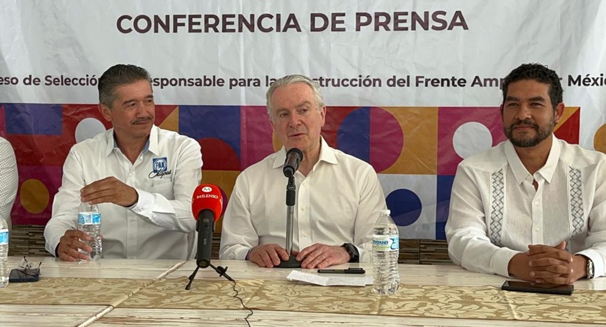 Santiago Creel sostuvo que México vive uno de sus peores momentos en materia de seguridad. | Abraham Jiménez