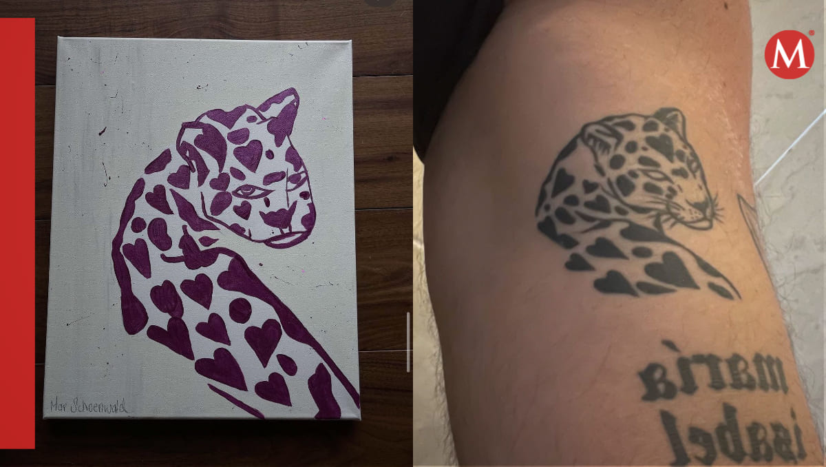Usuario se vuelve viral por descubrir que tiene tatuado un cuadro de Mar de Regil