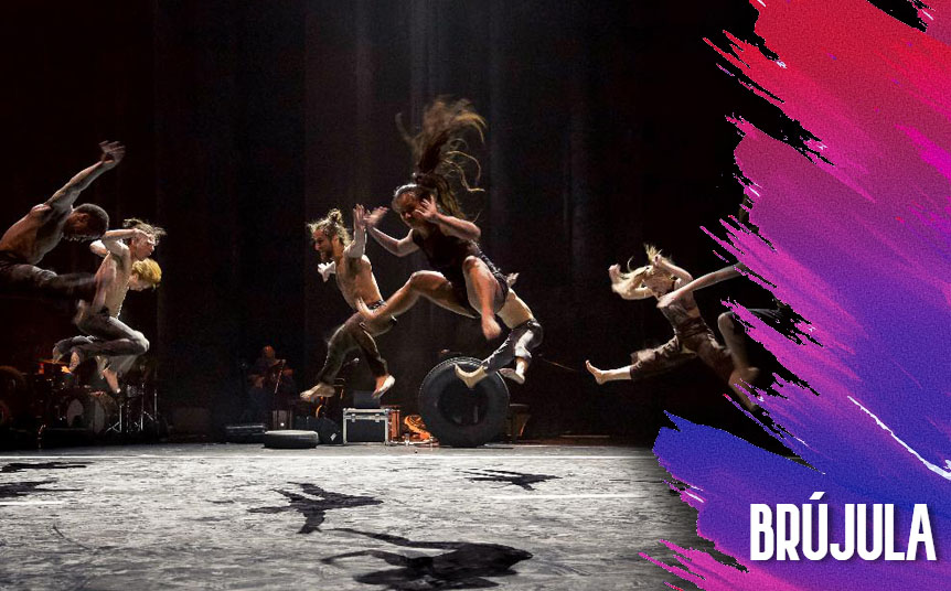 La coreografía 'Traces' revela la compleja relación del ser humano con la naturaleza (Foto: Wim Vandekeybus)
