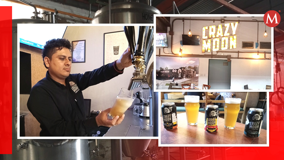 Crazy Moon, la cervecería artesanal de Puebla | David Meléndez / Diseño Milenio