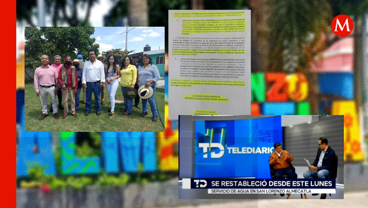 Edil afirma que solucionará falta de agua en Almecatla | Carlos Morales