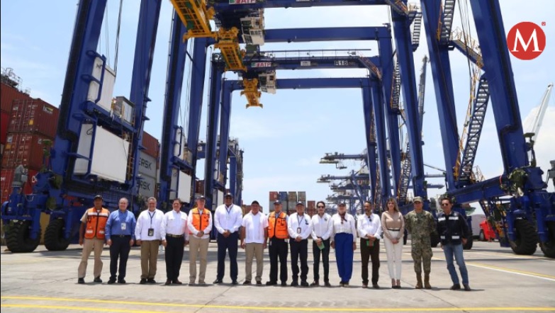 Puerto de Altamira subirá carga de contenedores con 4 nuevas grúas