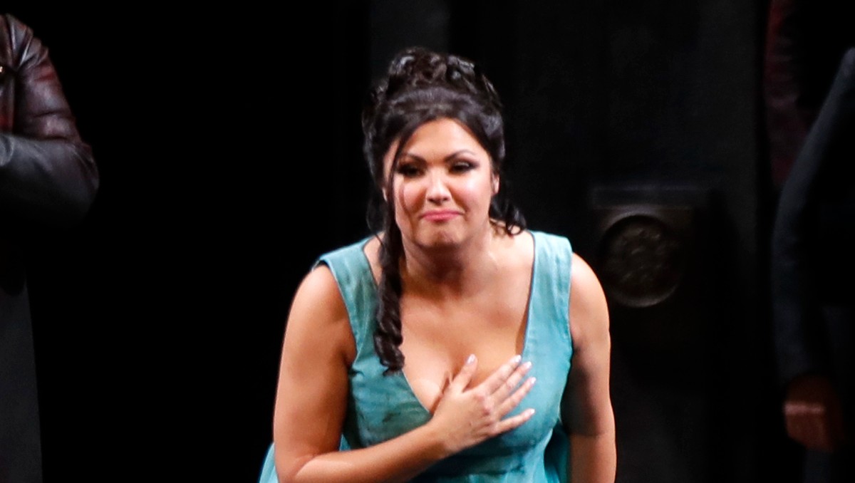 La soprano Anna Netrebko