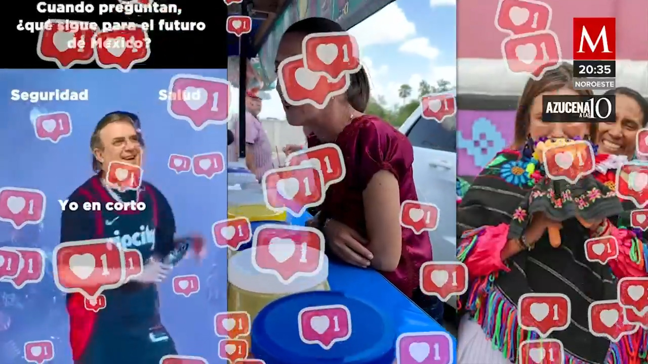 Marcelo Ebrard es el favorito en Tik Tok, Xóchitl Gálvez en Twitter y Sheinbaum en Instagram