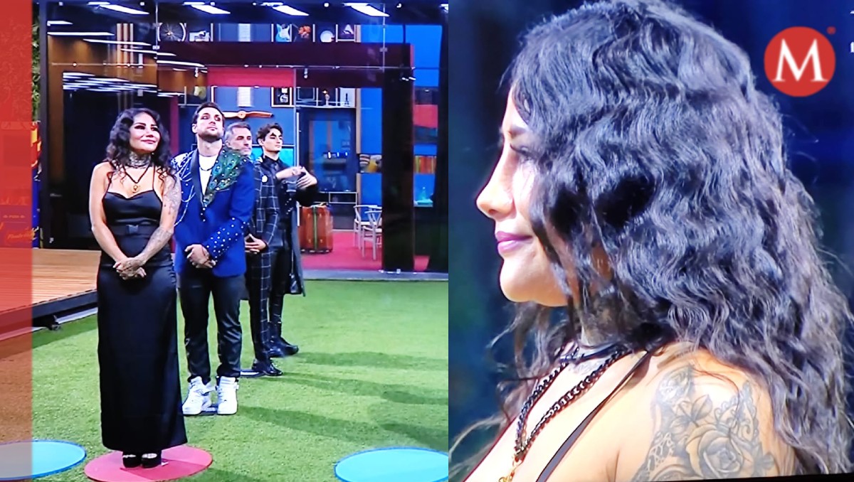 Barby Juárez durante el posicionamiento. | ESPECIAL