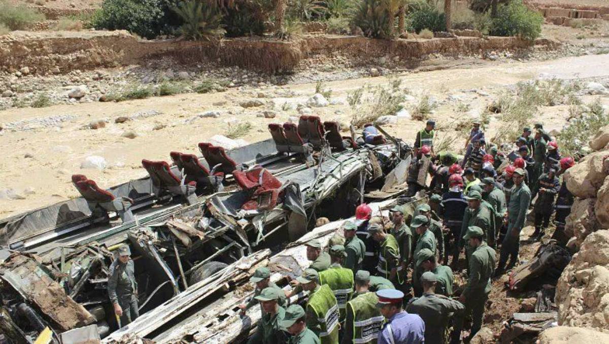Los accidentes de tráfico son comunes en Marruecos. (Especial)