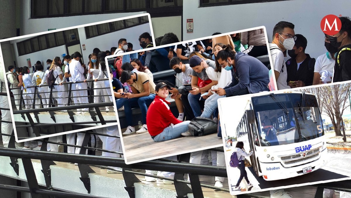 Regreso a clases de universitarios en Puebla | Jaime Zambrano | Diseño Milenio