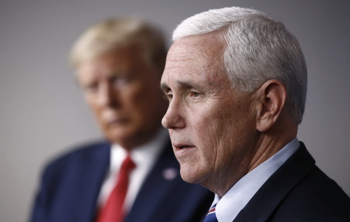 El ex vicepresidente Pence es una pieza clave en el último caso que enfrenta Trump (AP)