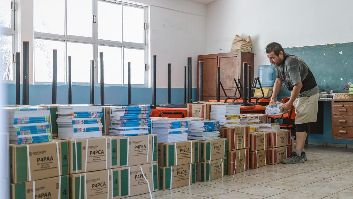Libros de texto gratuitos llegan a Tamaulipas