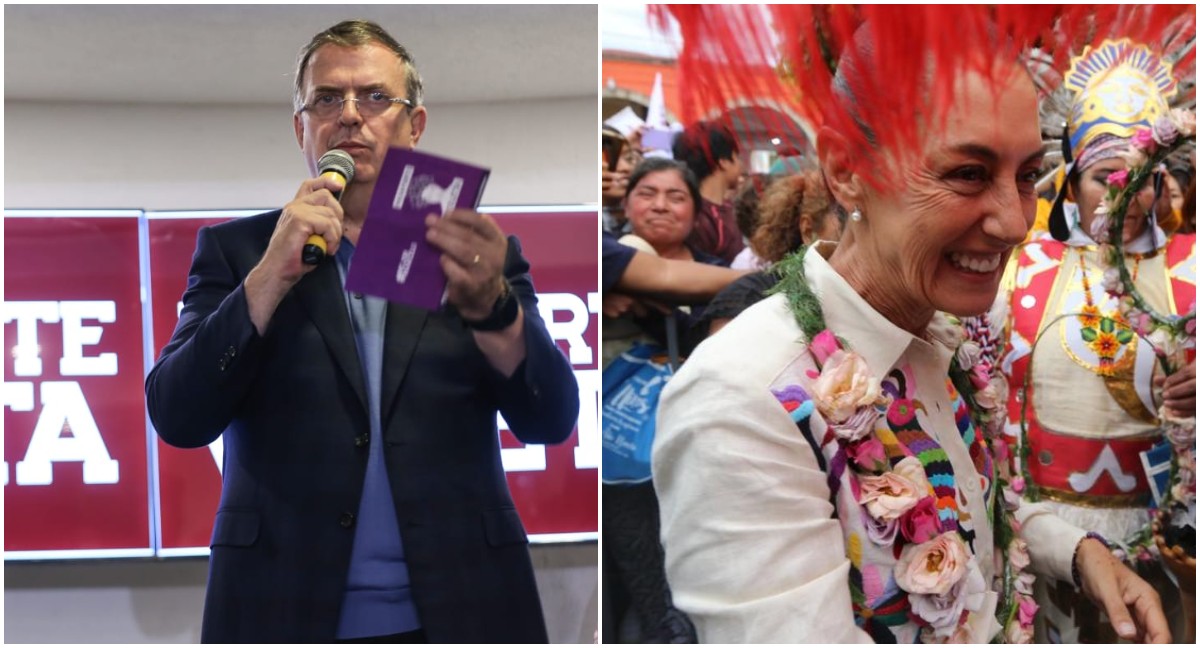 Marcelo Ebrard descartó que exista o que se vaya a dar una ruptura interna en Morena. | Araceli López y Jorge Carballo
