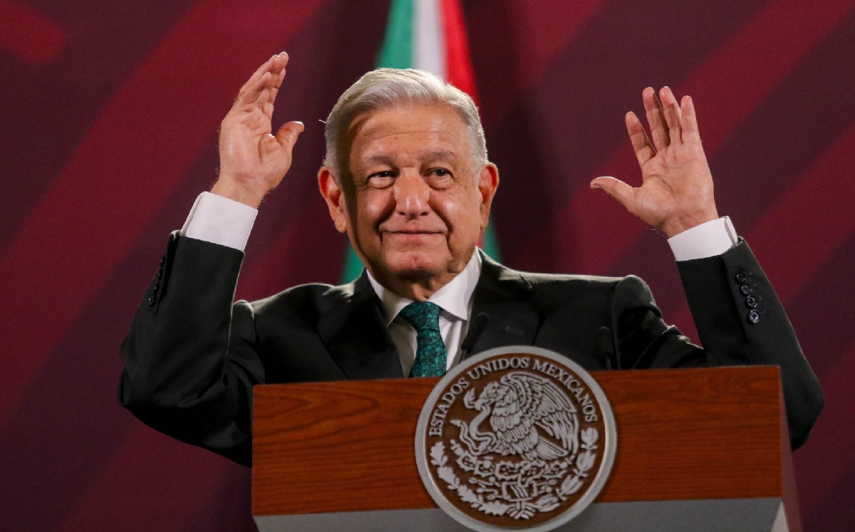 El Presidente en su conferencia de prensa mañanera de hoy en Palacio Nacional. | Cuartoscuro