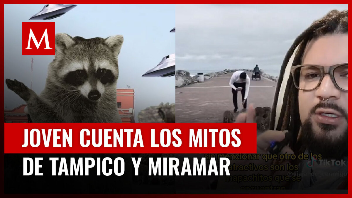 Tiktoker cuenta los mitos que rodean a Tampico y Miramar como la existencia de una base de OVNIS