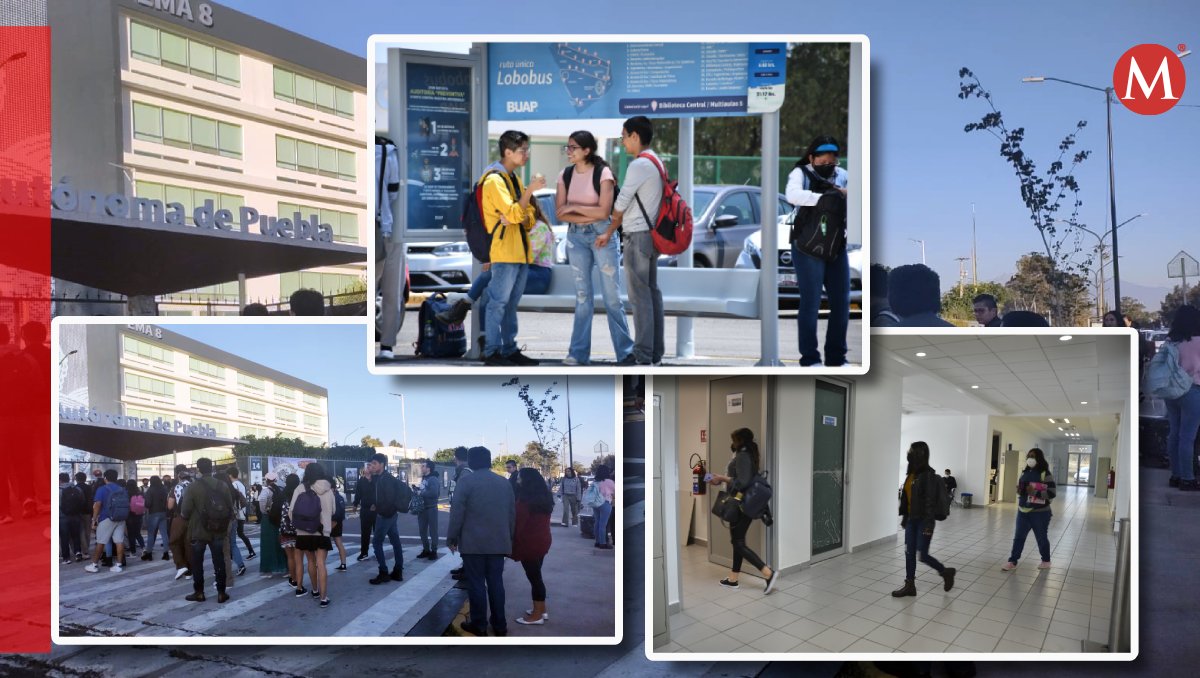 Así se vivió el inicio de clases de más de 100 mil estudiantes en la BUAP | Jaime Zambrano | Angélica Tenahua | Diseño Milenio