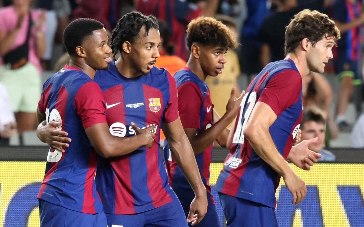 Barcelona se lleva el trofeo Joan Gamper 2023 con gran remontada al Tottenham