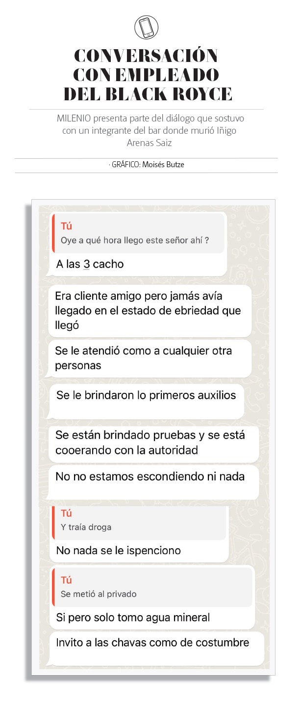 Iñigo Arenas podría haber sido víctima de Las goteras