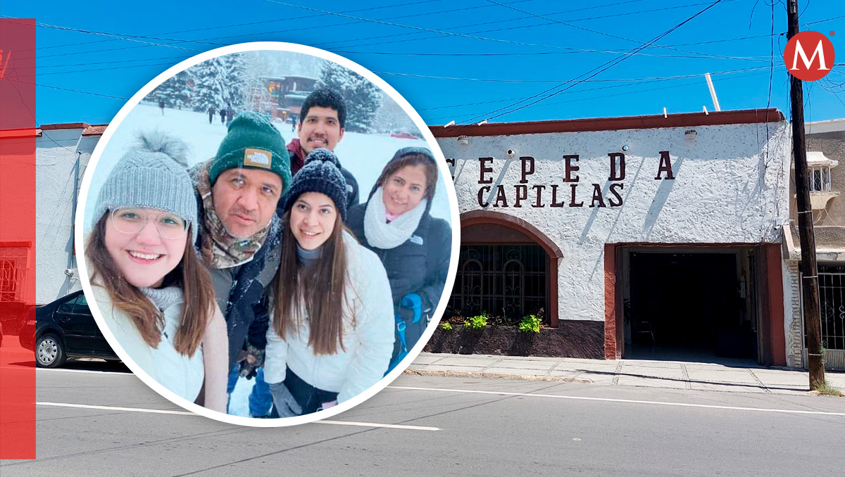 Las cenizas de la familia fueron velados en una funeraria de la zona centro. (Especial)