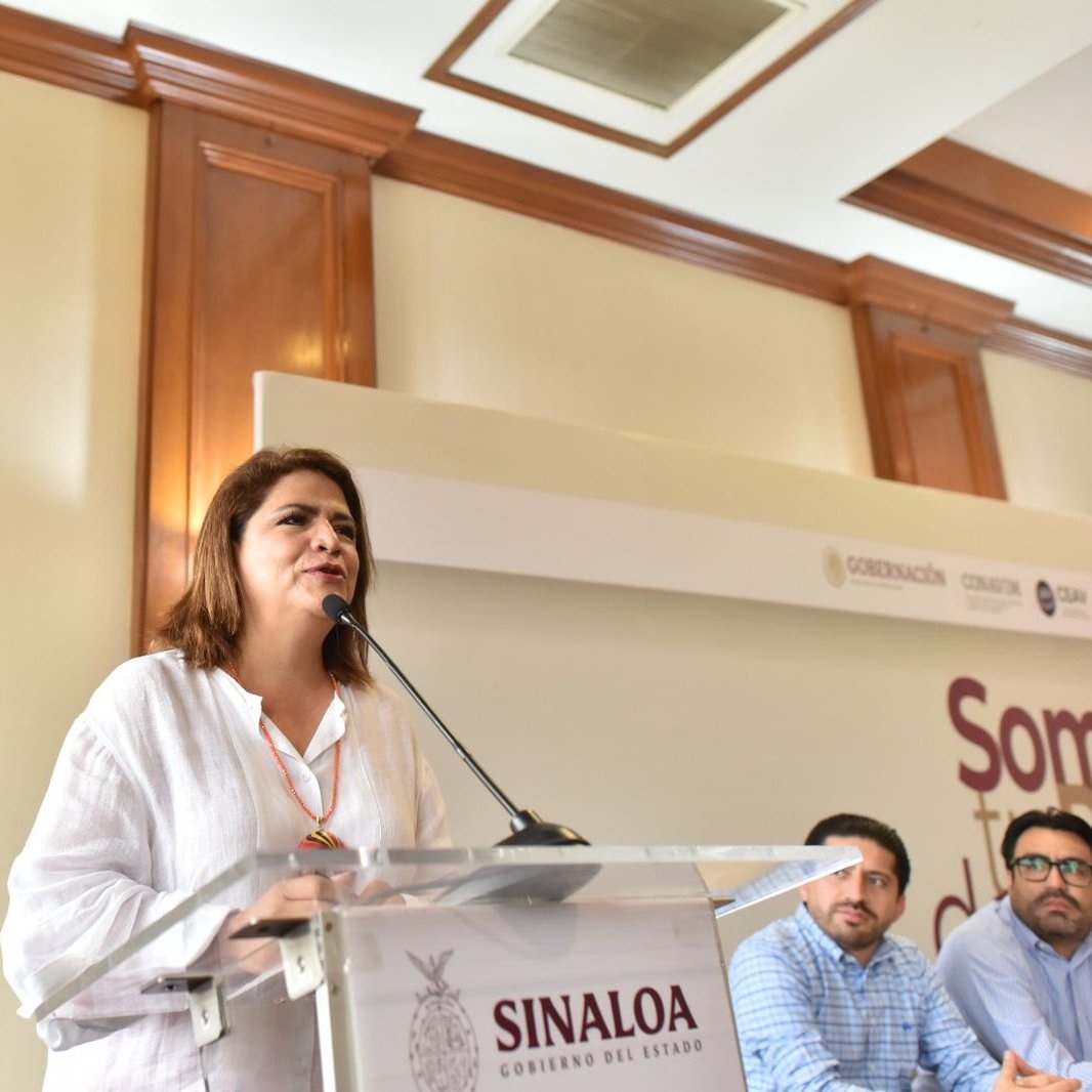 Fabiola Alanís Sámano, titular de la Conavim. | Sinaloa, México | @conavim_mx