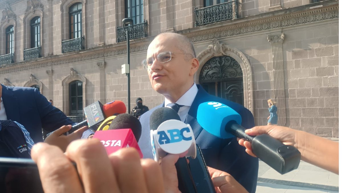 Gerardo Palacios Pámanes, titular de la Secretaría de Seguridad Pública. Foto: Eduardo Mendieta
