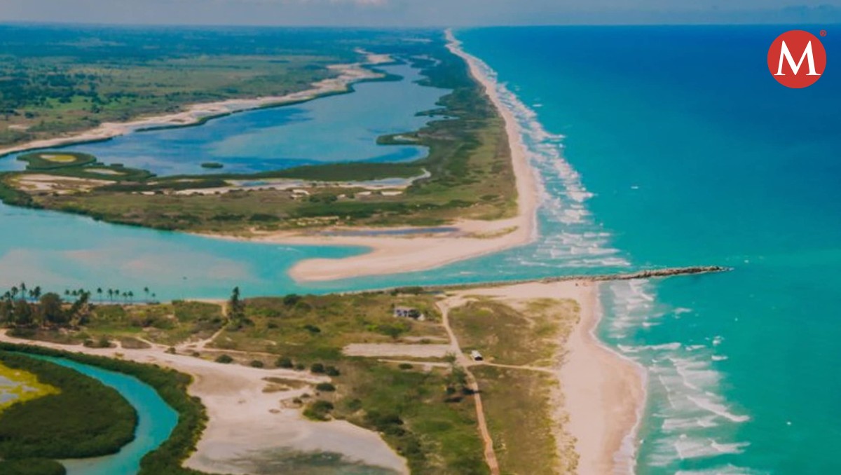 Playa Barra del Tordo en Aldama, Tamaulipas.