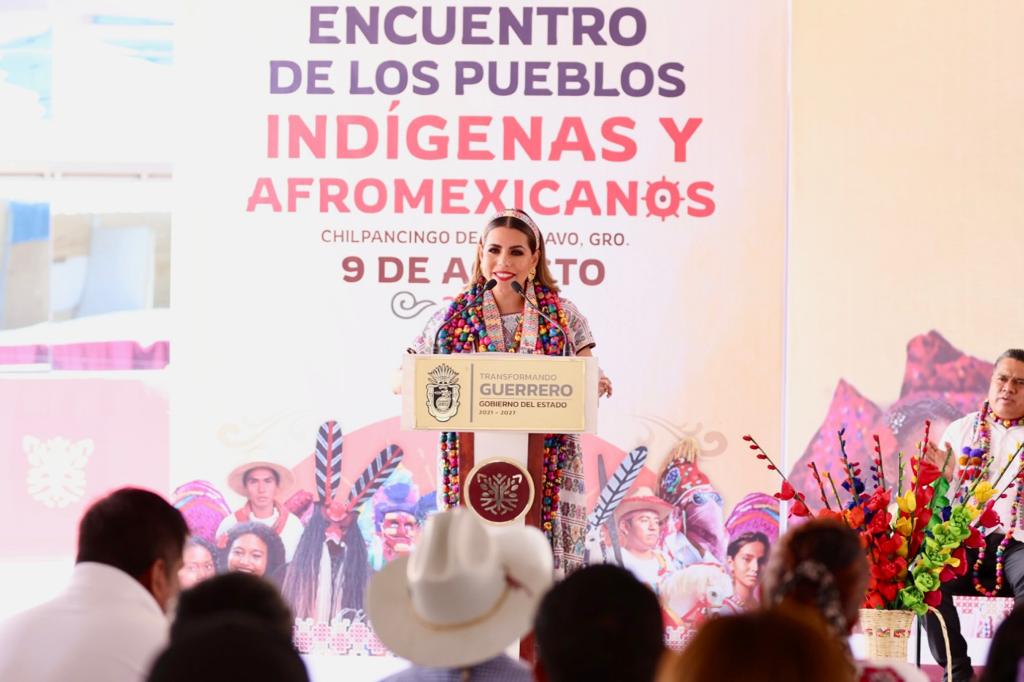 Salgado refrenda compromiso con pueblos indígenas y afromexicanos. (Especial)