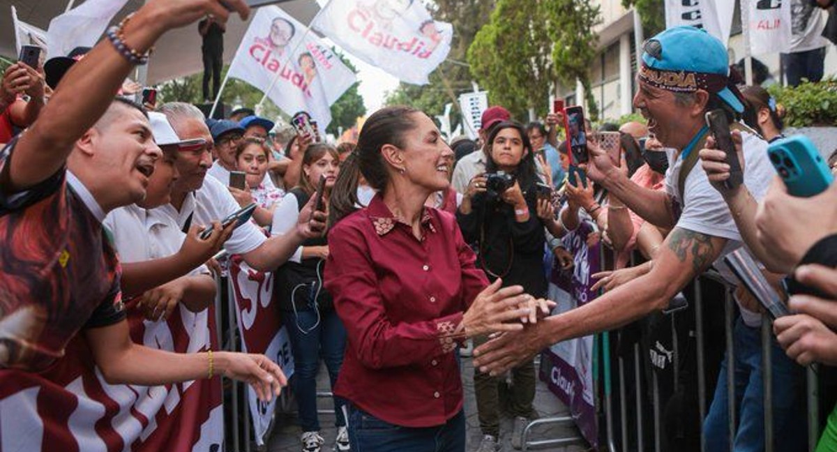 Sheinbaum se comprometió a defender siempre a los mexicanos en Estados Unidos. | Especial
