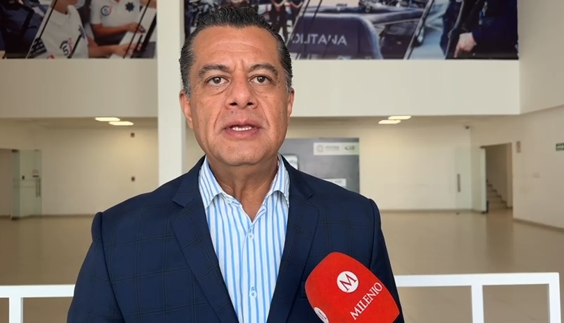 Vocero de Seguridad Pública estatal, Miguel Gallegos Cepeda. | San Luis Potosí | Rocío López