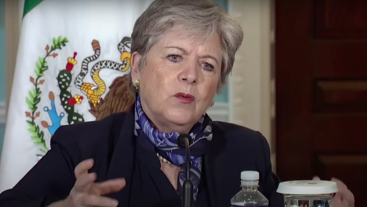 Alicia Bárcena en conferencia conjunta con Antony Blinken. | Captura