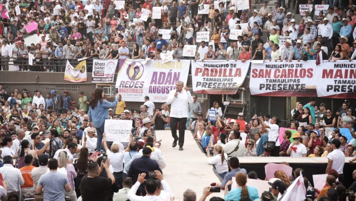El aspirante a la candidatura presidencial de la 4T encabezó un evento en Fundidora. Especial