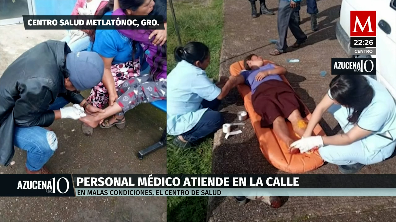 Atención de salud al aire libre: Crisis en el centro de salud de Metlatónoc, Guerrero