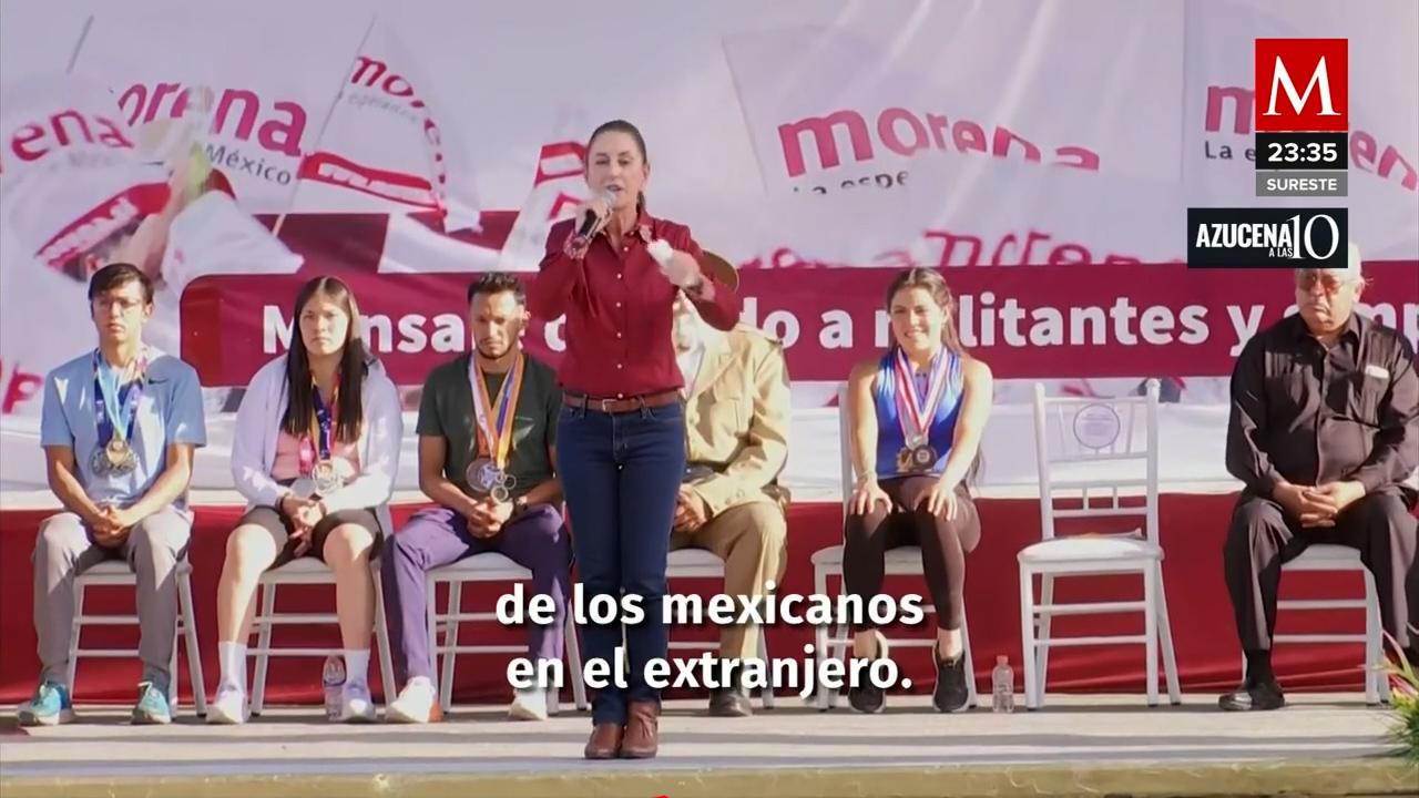 Claudia Sheinbaum aboga por una mayor facilitación del voto de mexicanos en el extranjero