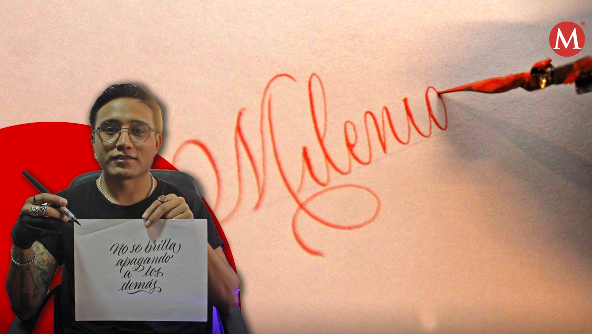 Homar, calígrafo poblano | Melanie Torres