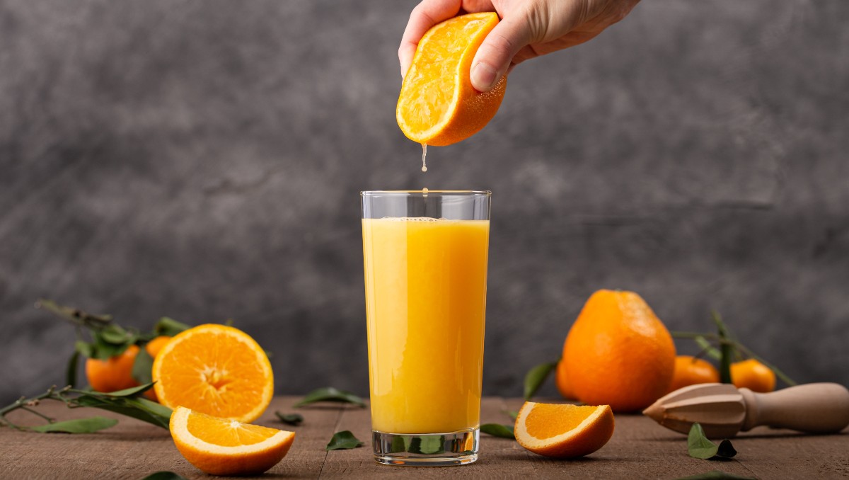 Jugo de naranja. | Freepik