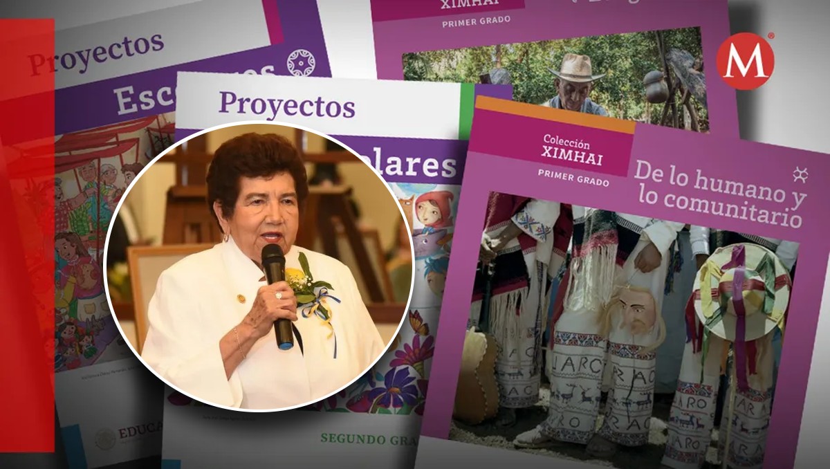 La maestra Magdalena Peraza habla de los libros de texto gratuitos. (Especial)
